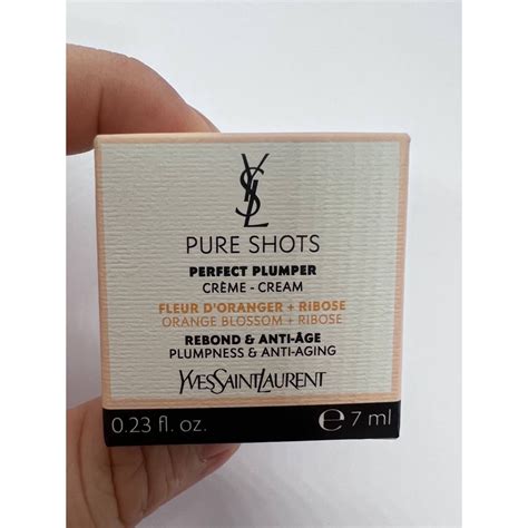 ysl pure shots perfect plumper cream|Pure Shots Perfect Plumper Face Cream .